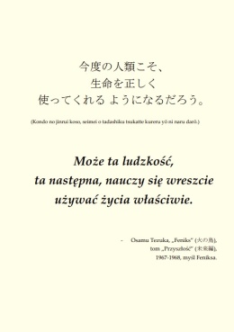 "Zbiory esejów" z Ukiyo-japan.pl (Michał Sobieraj) - Japonia po Japonii, Tom VI -  wersja papierowa (motto)